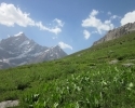 Scenery of the Tajik Mountains