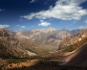 Scenery of the Tajik Mountains