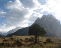 Scenery of the Tajik Mountains