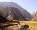 Scenery of the Tajik Mountains