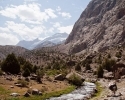 Scenery of the Tajik Mountains